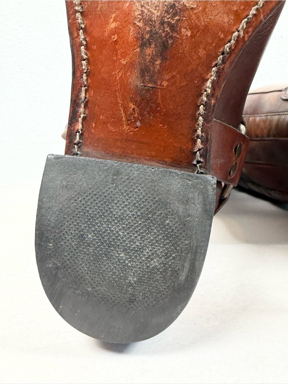 Women’s Frye Harness Boots Size 8 M Brown Leather 150th 75158-DBN Made In USA - Picture 14 of 16
